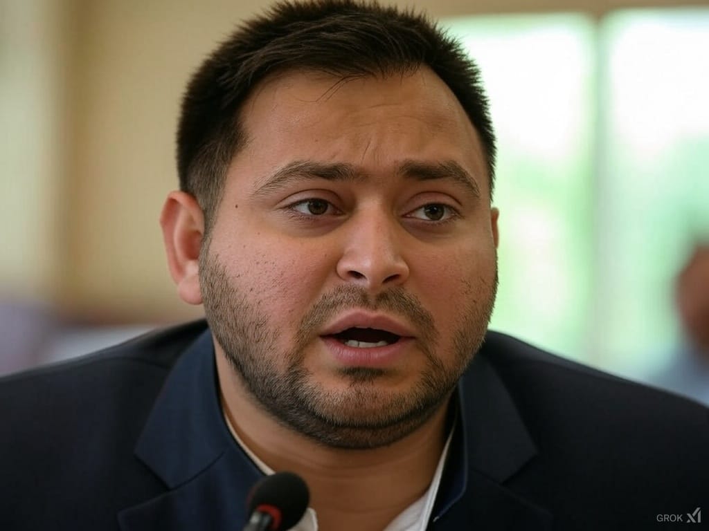 Tejashwi Yadav का बीजेपी-जेडीयू पर बड़ा हमला, प्रधानमंत्री मोदी से पूछे तीखे 15 सवाल । 2 Tejashwi Yadav