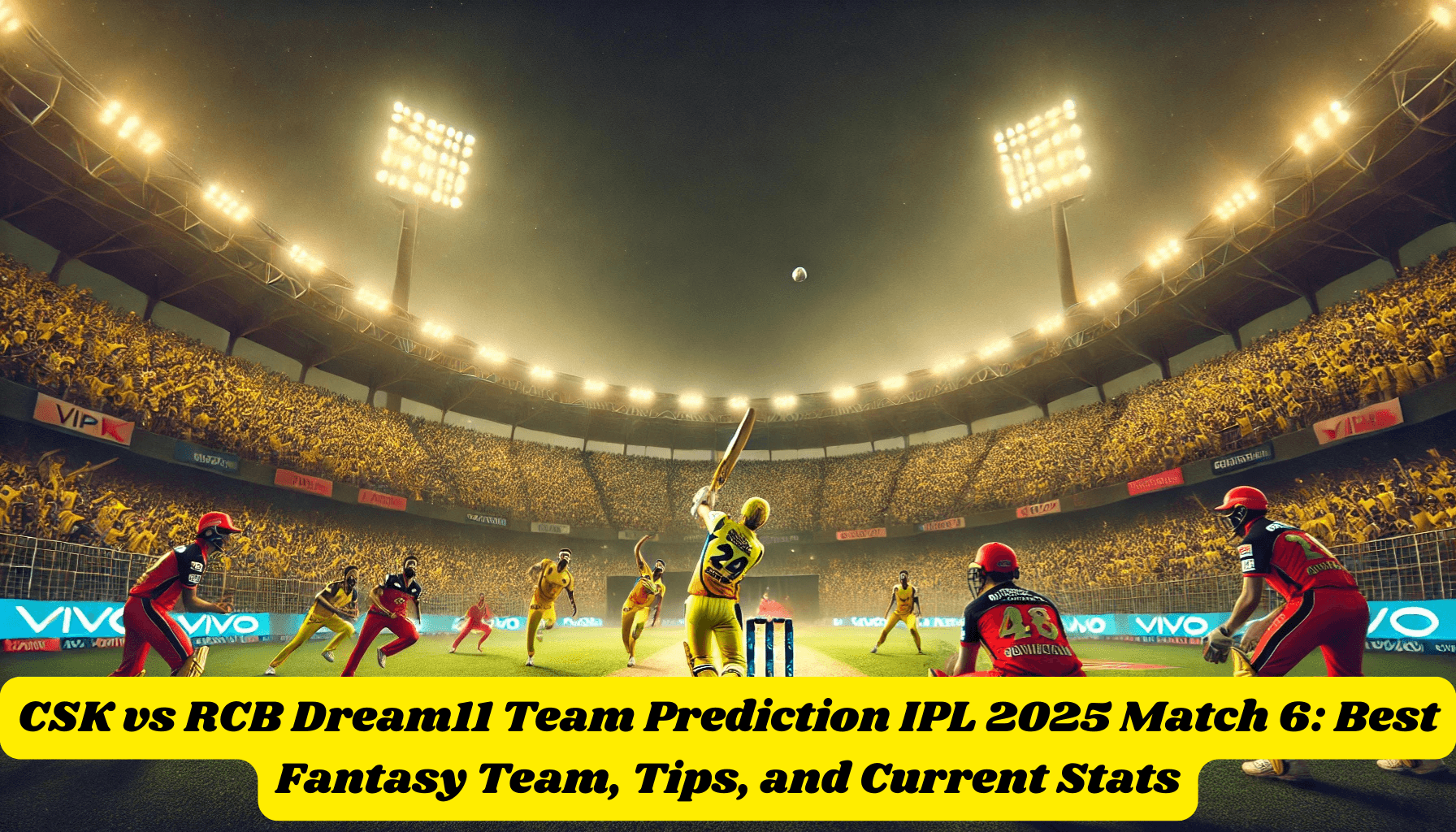 CSK vs RCB Dream11 Team Prediction